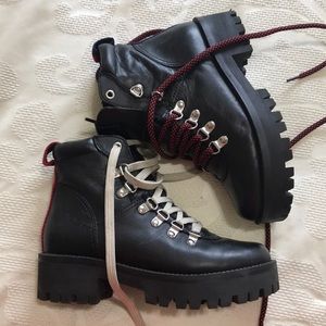 Steve Madden Combat/biker boots